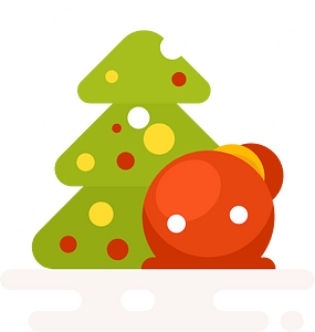 Presents under the Christmas tree