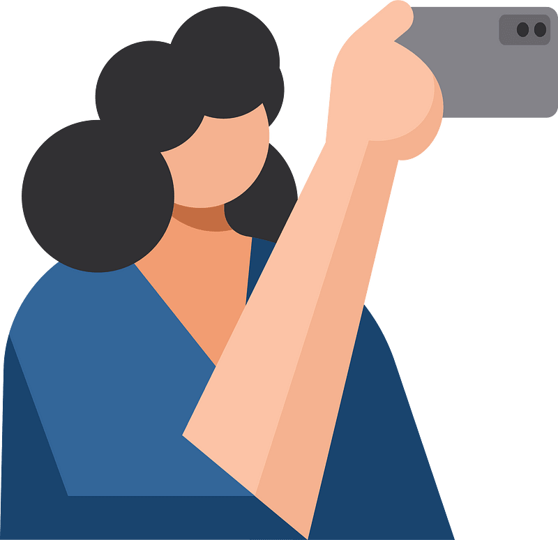 Making a selfie