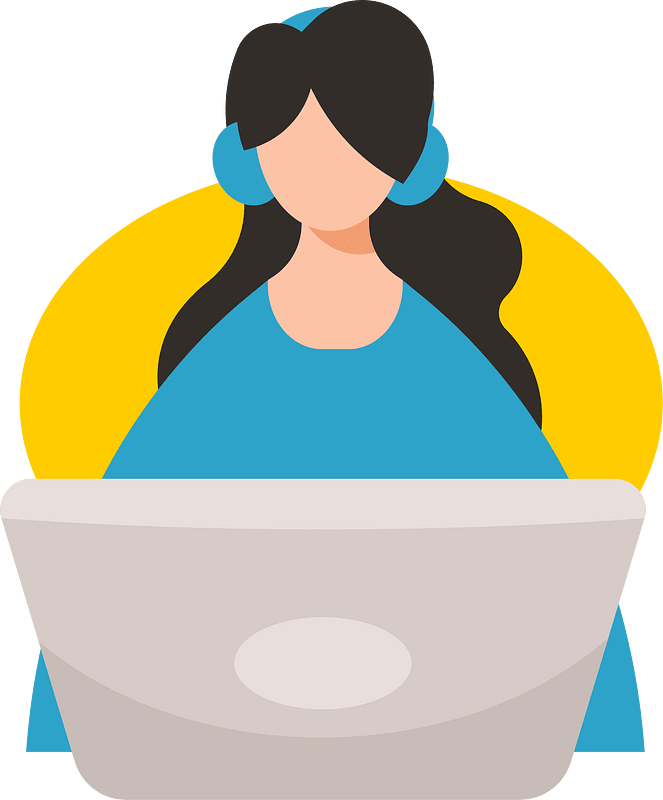 Tech support icon clip art