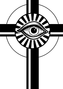 Cross with an eye