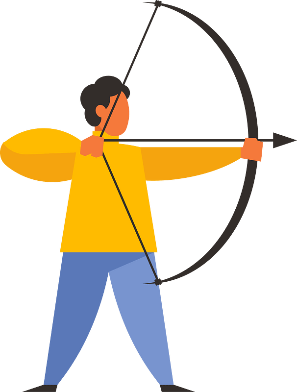 Archery practice