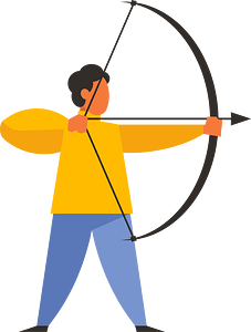 Archery practice
