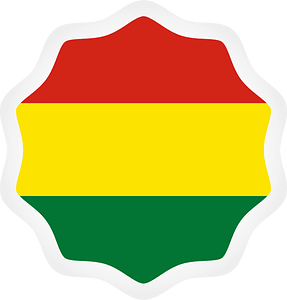 Bolivia flag sticker