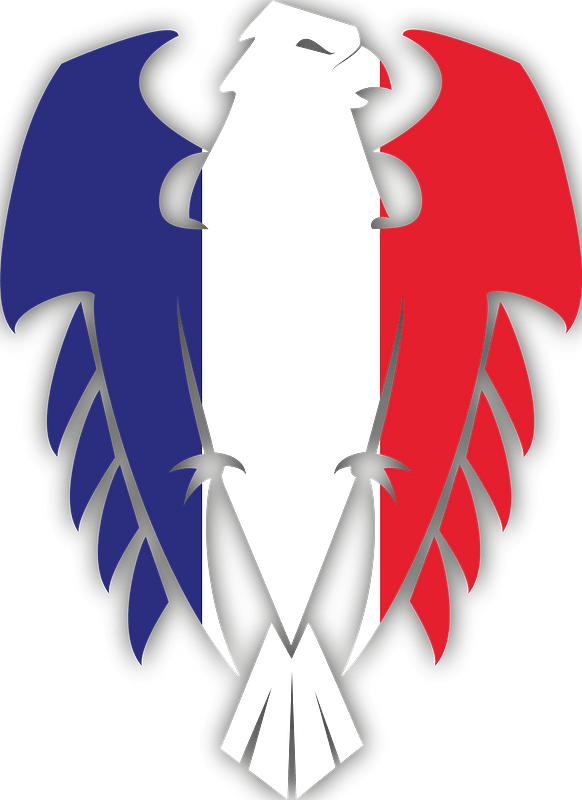 Eagle French flag