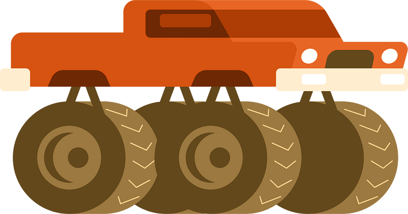 Monster truck vehicle