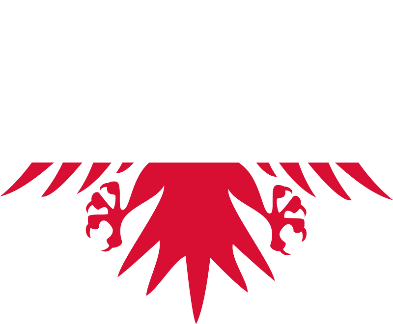 Polish flag heraldic eagle