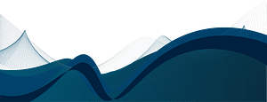 Abstract blue wavy lines background