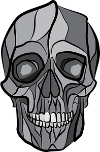 Skull grey shades