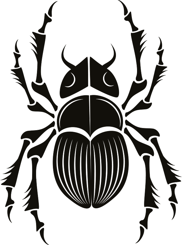 Bug silhouette clip art