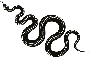 Snake silhouette clip art