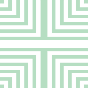 Green geometric pattern
