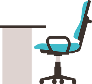 Workplace side view