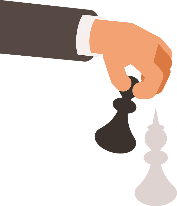 Moving pawn in chess