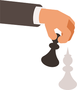 Moving pawn in chess