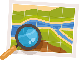 Map icon clip art
