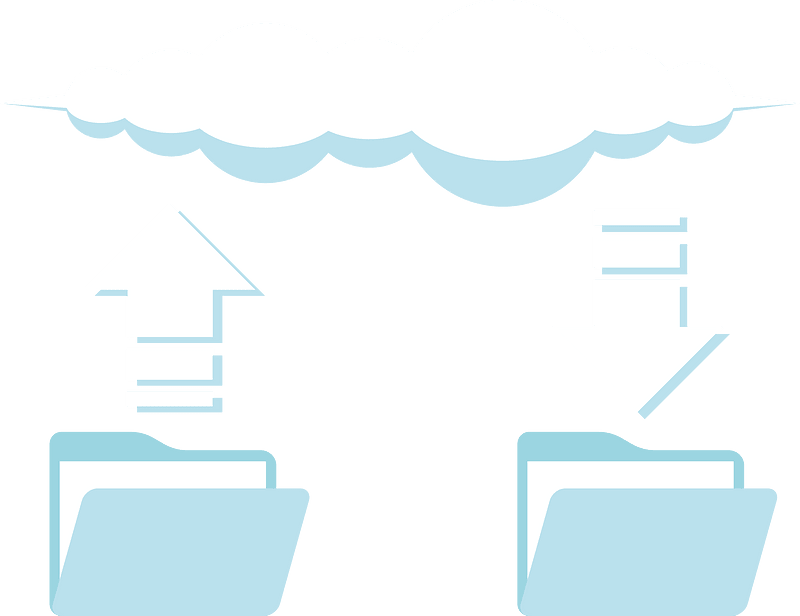 Cloud storage concept