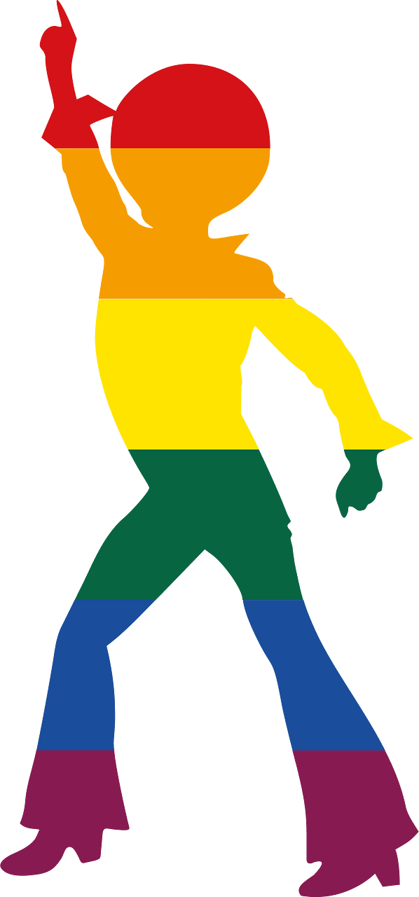 LGBT disco dancer