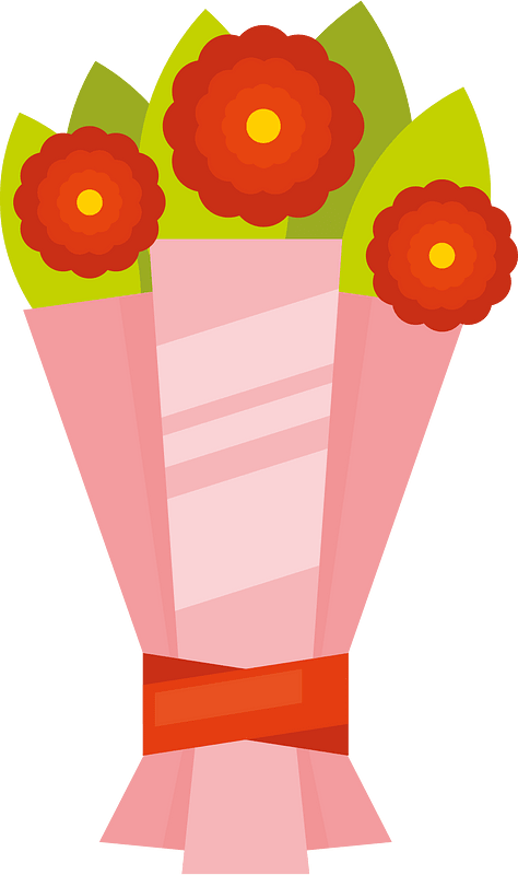 Bouquet of red flowers