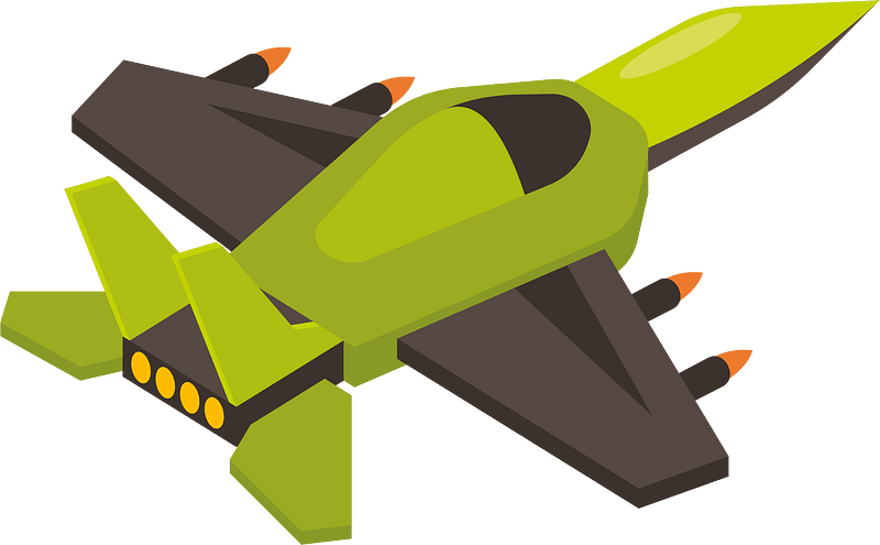 Military aircraft 3d art