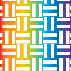 Horizontal and vertical line pattern