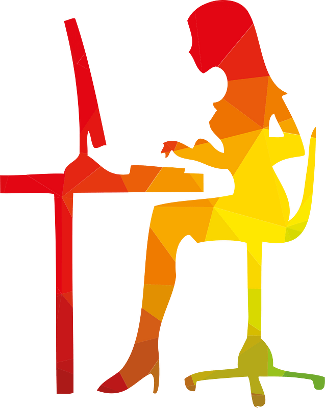 Woman in the office