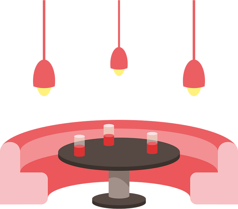 Night club interior