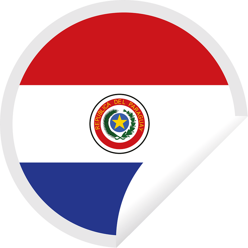Paraguay sticker