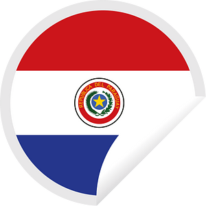 Paraguay sticker