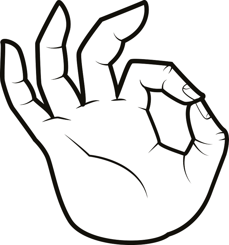 OK finger gesture