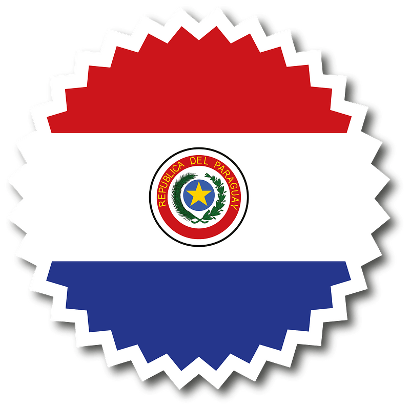 Paraguay national flag