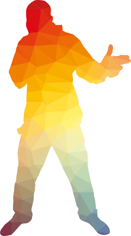 Singer silhouette