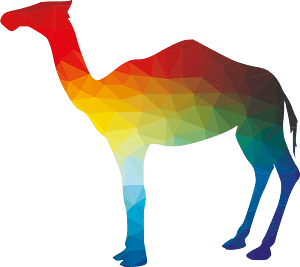 Camel color silhouette