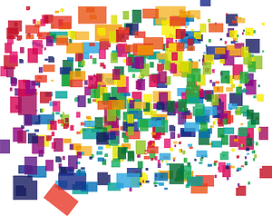 Background with Quadrangulars