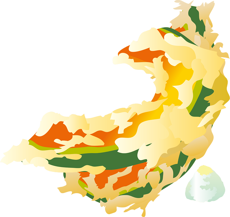 Pumpkin Tempura Food