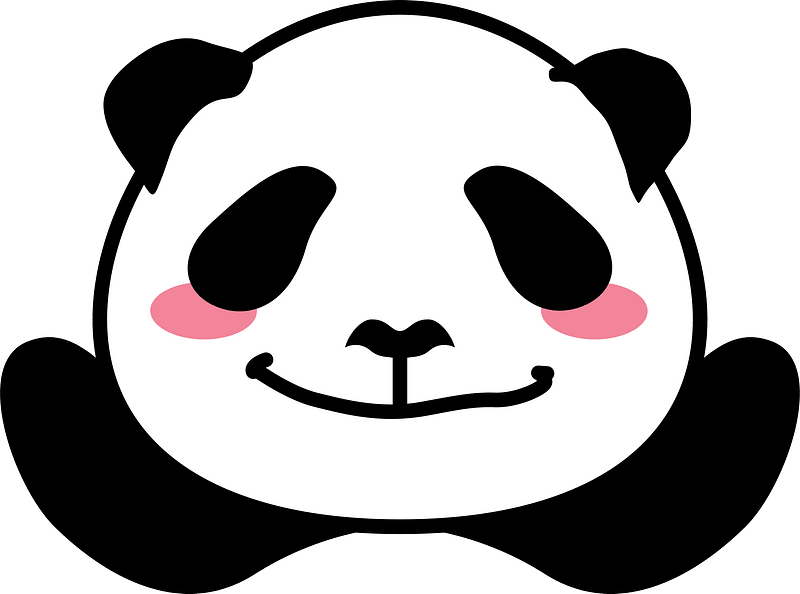 Smiling Giant Panda