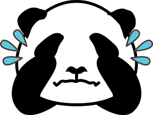 Crying Giant Panda