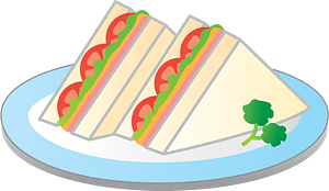 Sandwich with Parsley