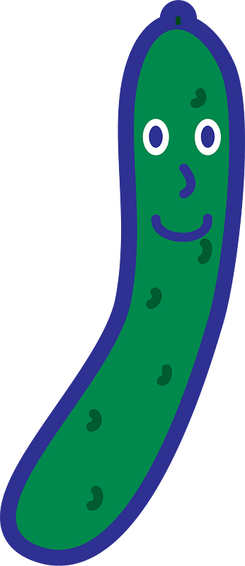Cucumber Vegetable Character