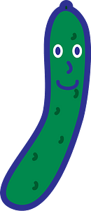 Cucumber Vegetable Character