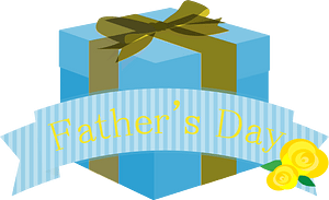 Father's Day Gift with a Ribbon