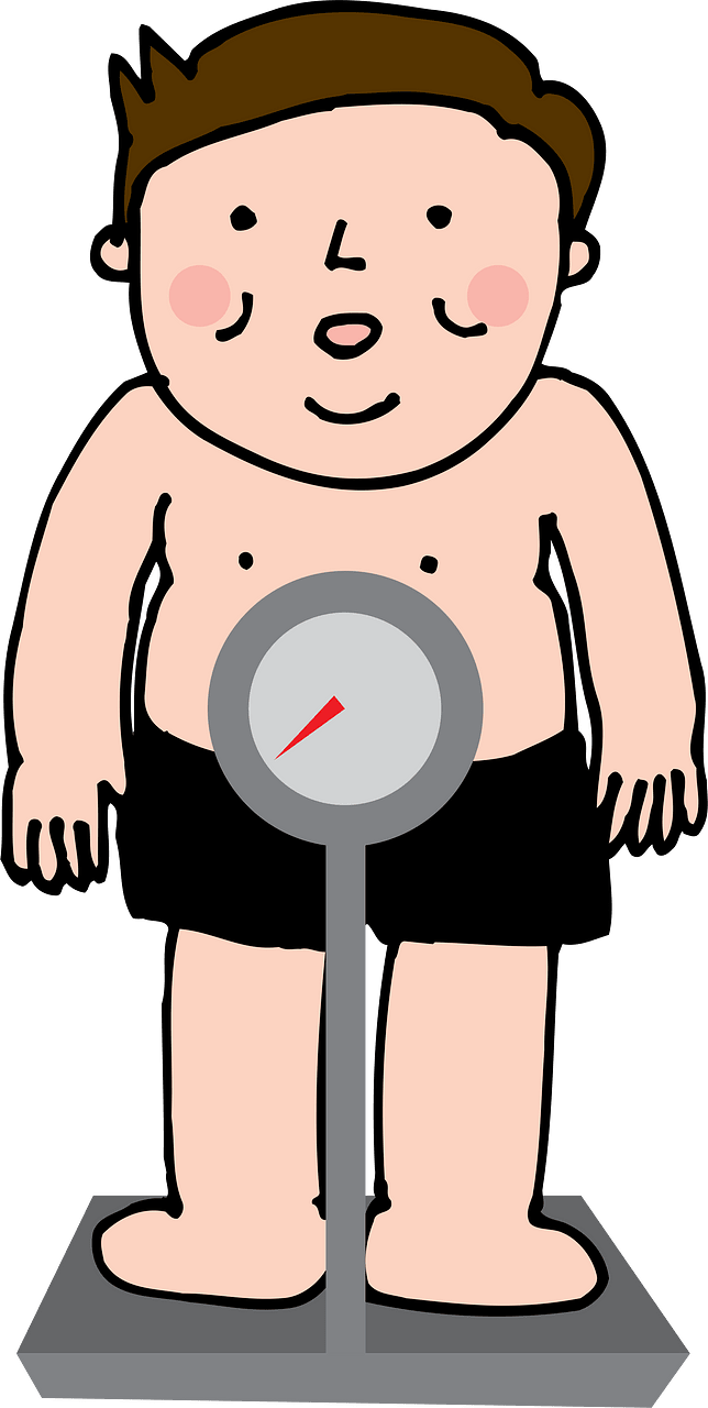 Fat Man on a Weighing Scale