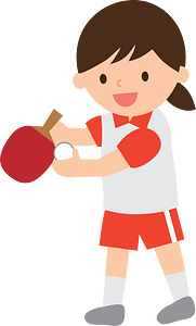 Table Tennis Player Girl