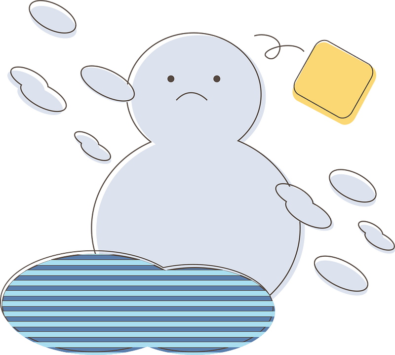 Snowman in a Snowstorm