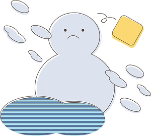 Snowman in a Snowstorm