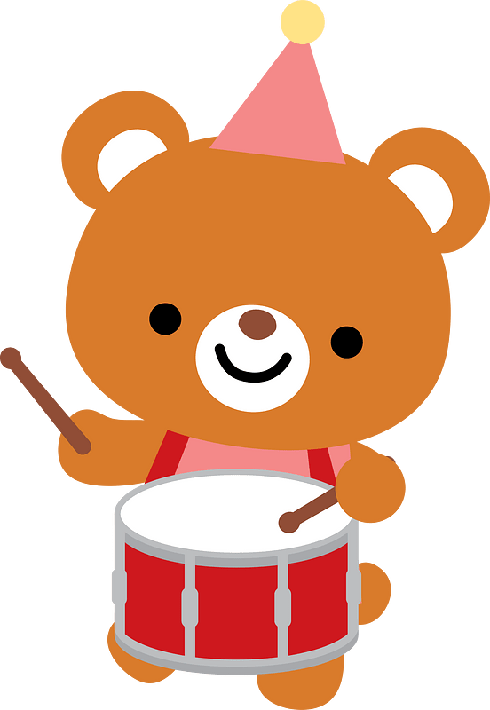Bear with a Snare Drum