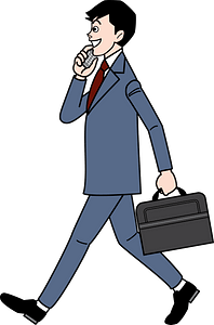 Businessman Talks on Mobile Phone