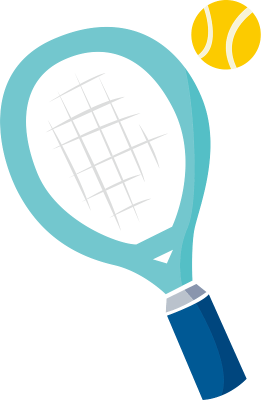 Tennis Racket and Ball