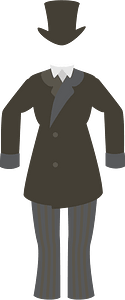 White Tie and Black Top Hat