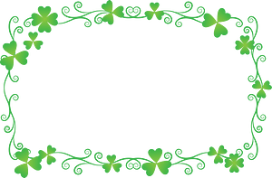 Frame with Clover