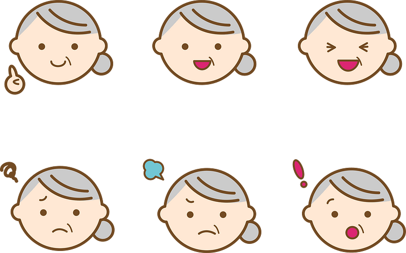 Old Woman's Face